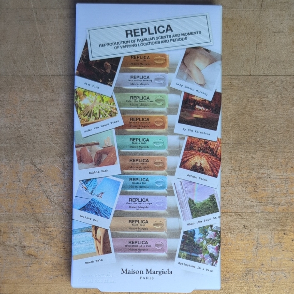 Replica Maison Martin Margiela Memory Box Scent Discovery Set Of 10 Fragrances
